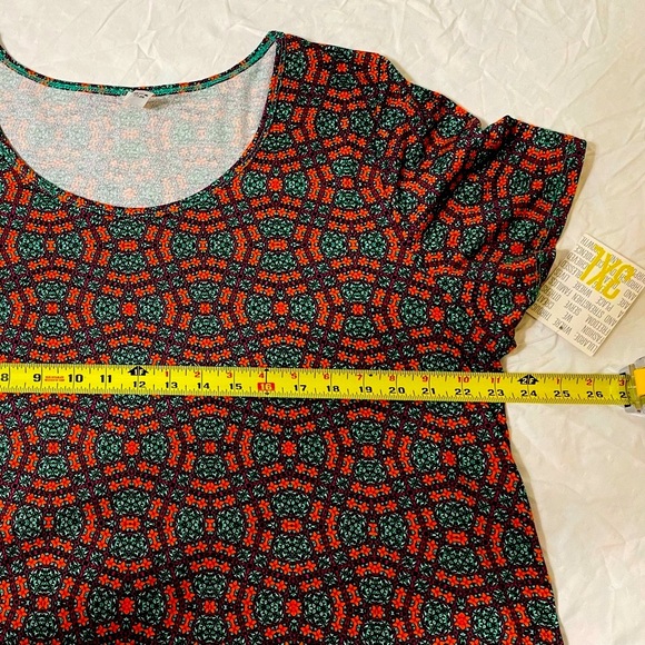 NWT Lularoe Plus Size 3X Hi Lo hem Spring or summer top Comfy and soft Tunic top - Picture 5 of 5